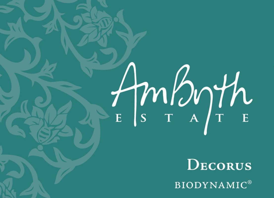 Ambyth Estate San Luis Obispo County Decorus 2012 Front Label