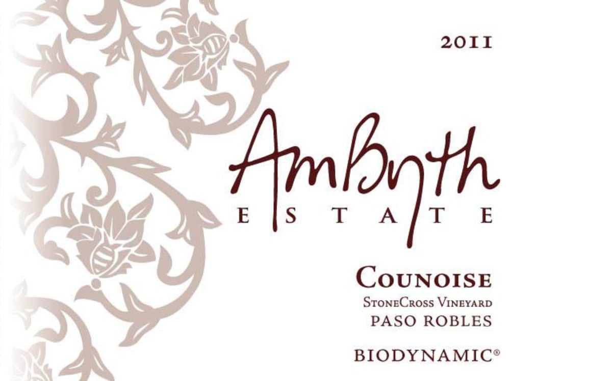 Ambyth Estate Counoise 2011 Front Label