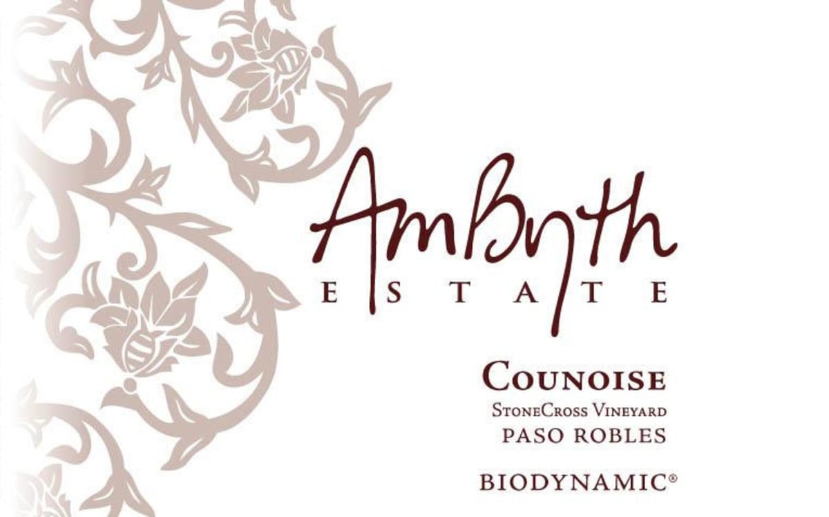 Ambyth Estate Counoise 2012 Front Label