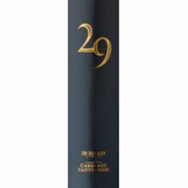 Vineyard 29 Cabernet Sauvignon 1996 Front Label