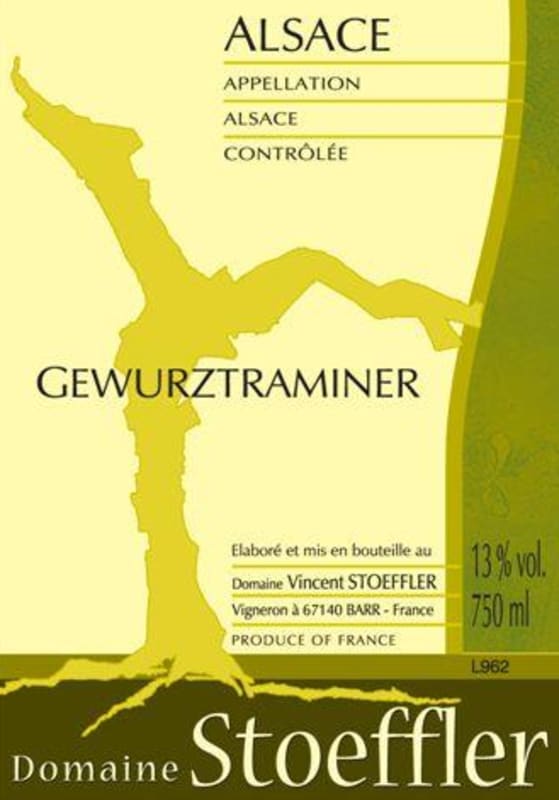 Domaine Stoeffler Gewurztraminer 2007 Front Label