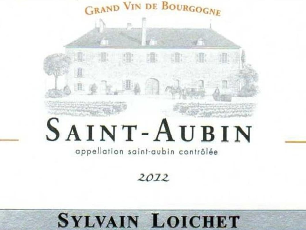 Domaine Sylvain Loichet Saint-Aubin 2012 Front Label