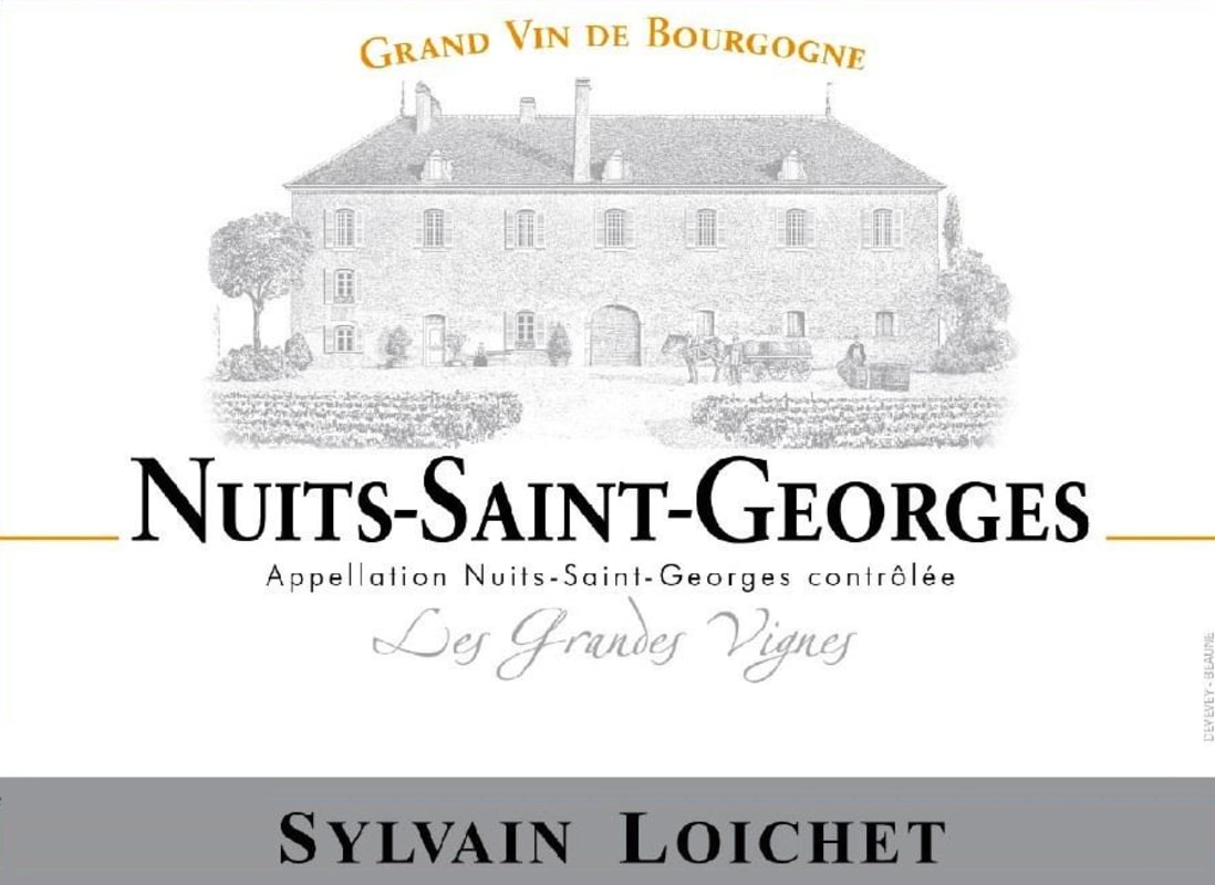 Domaine Sylvain Loichet Nuits-Saint-Georges Les Grandes Vignes 2013 Front Label