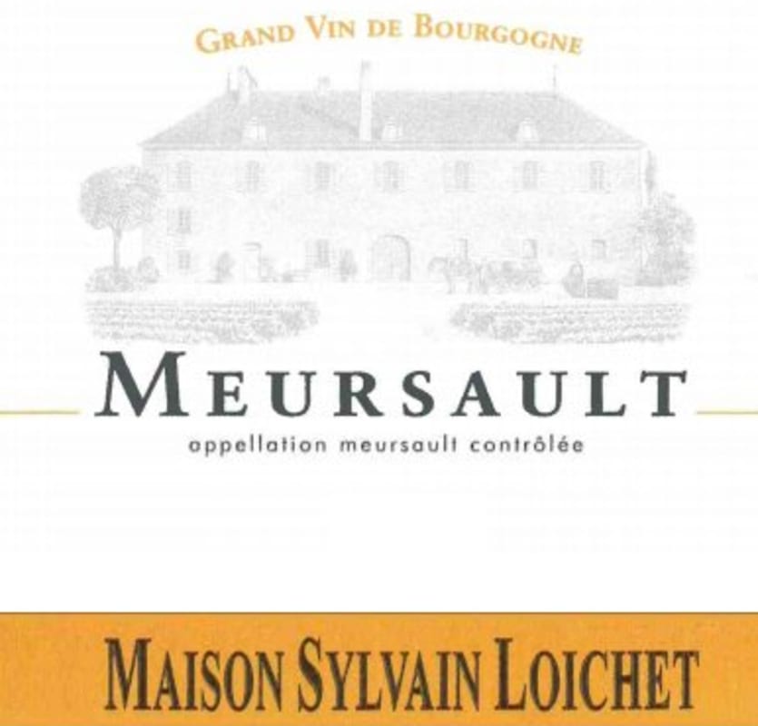 Domaine Sylvain Loichet Meursault 2012 Front Label