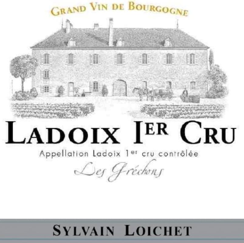 Domaine Sylvain Loichet Ladoix Les Grechons Premier Cru 2014 Front Label