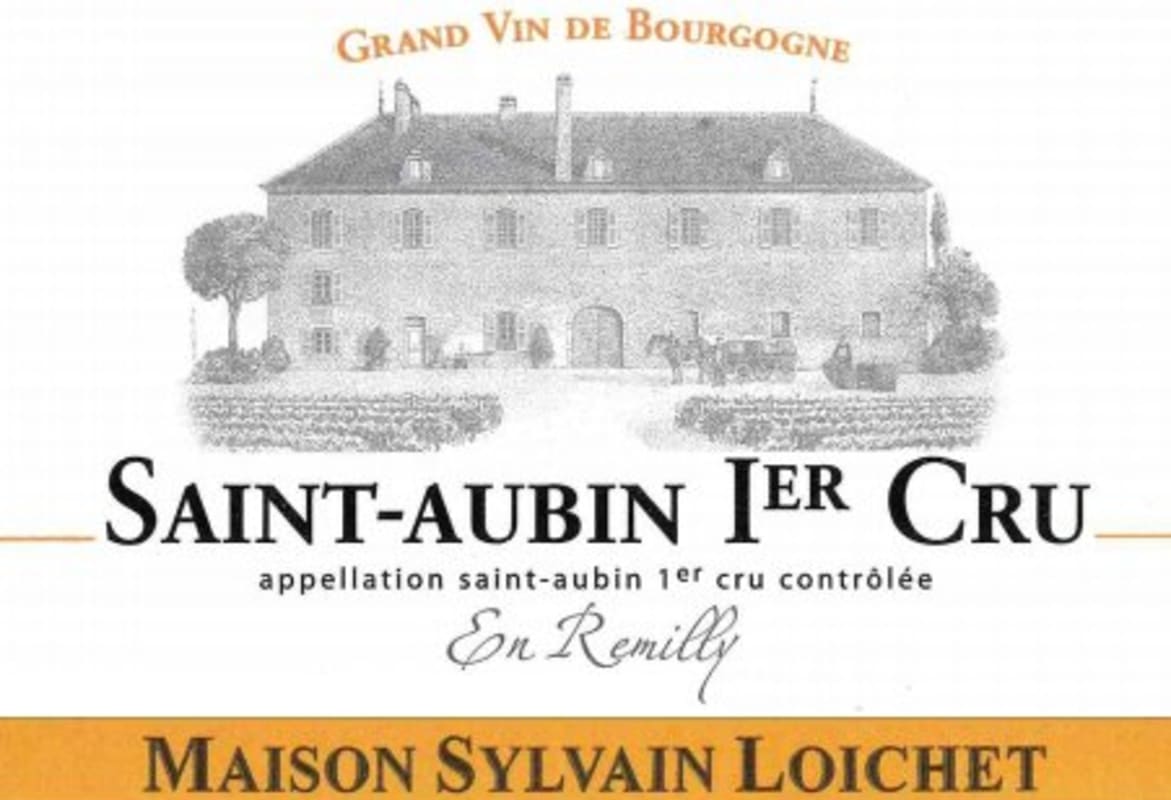 Domaine Sylvain Loichet Saint-Aubin En Remilly Premier Cru 2010 Front Label