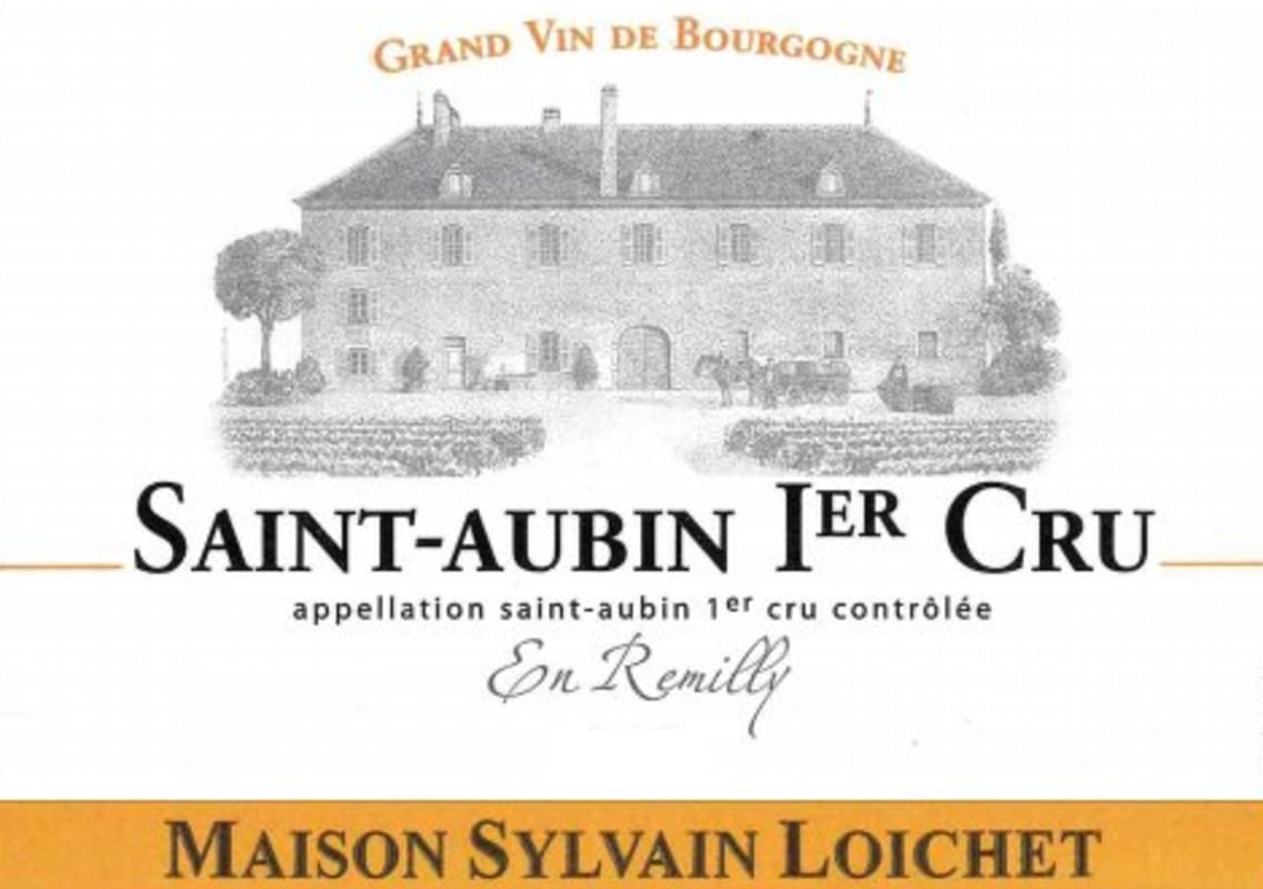 Domaine Sylvain Loichet Saint-Aubin En Remilly Premier Cru 2012 Front Label