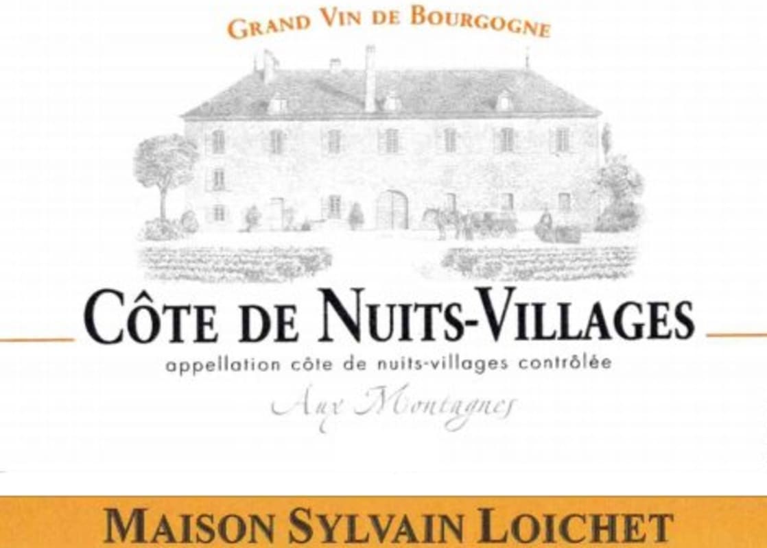 Domaine Sylvain Loichet Cote de Nuits-Villages Aux Montagnes 2006 Front Label