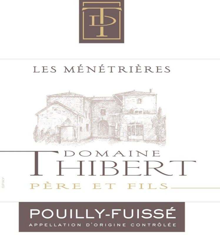 Domaine Thibert Pere & Fils Pouilly-Fuisse Les Menetrieres 2010 Front Label