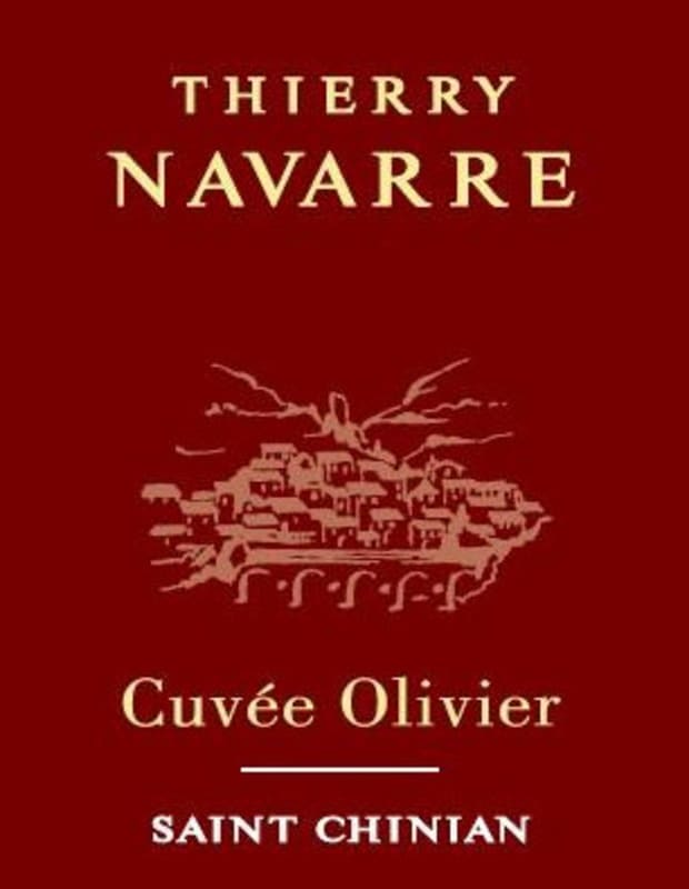 Domaine Thierry Navarre Languedoc Roussillon Saint Chinian Cuvee Olivier 2014 Front Label