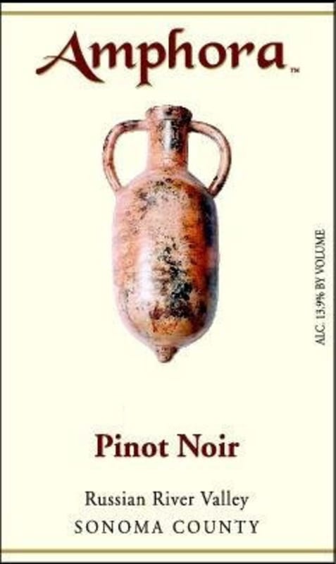 Amphora Wines Russian River Valley Pinot Noir 2009 Front Label
