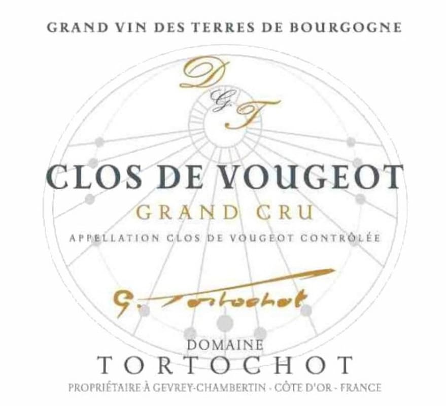 Domaine Tortochot Clos de Vougeot Grand Cru 2011 Front Label