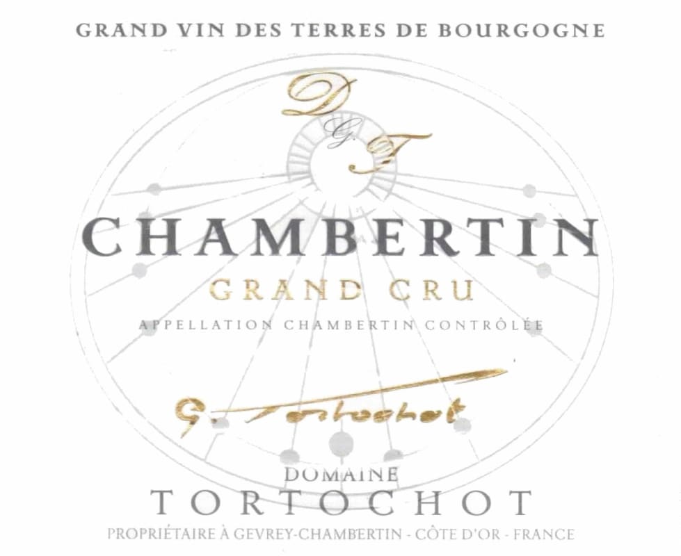 Domaine Tortochot Chambertin Grand Cru 2010 Front Label