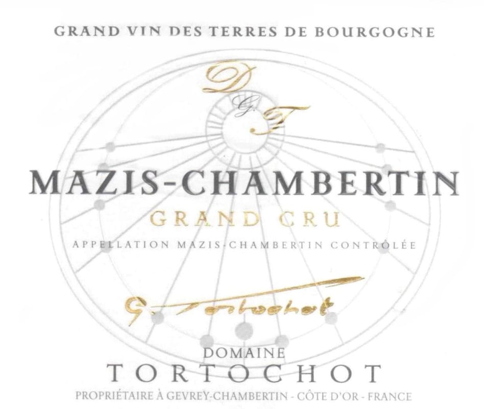 Domaine Tortochot Mazis-Chambertin Grand Cru 2010 Front Label