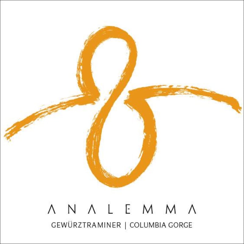 Analemma Wines Oak Ridge Vineyard Gewurztraminer 2012 Front Label