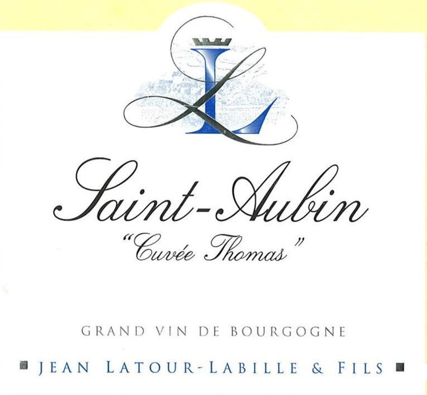Domaine Vincent Latour Saint-Aubin Cuvee Thomas 2014 Front Label