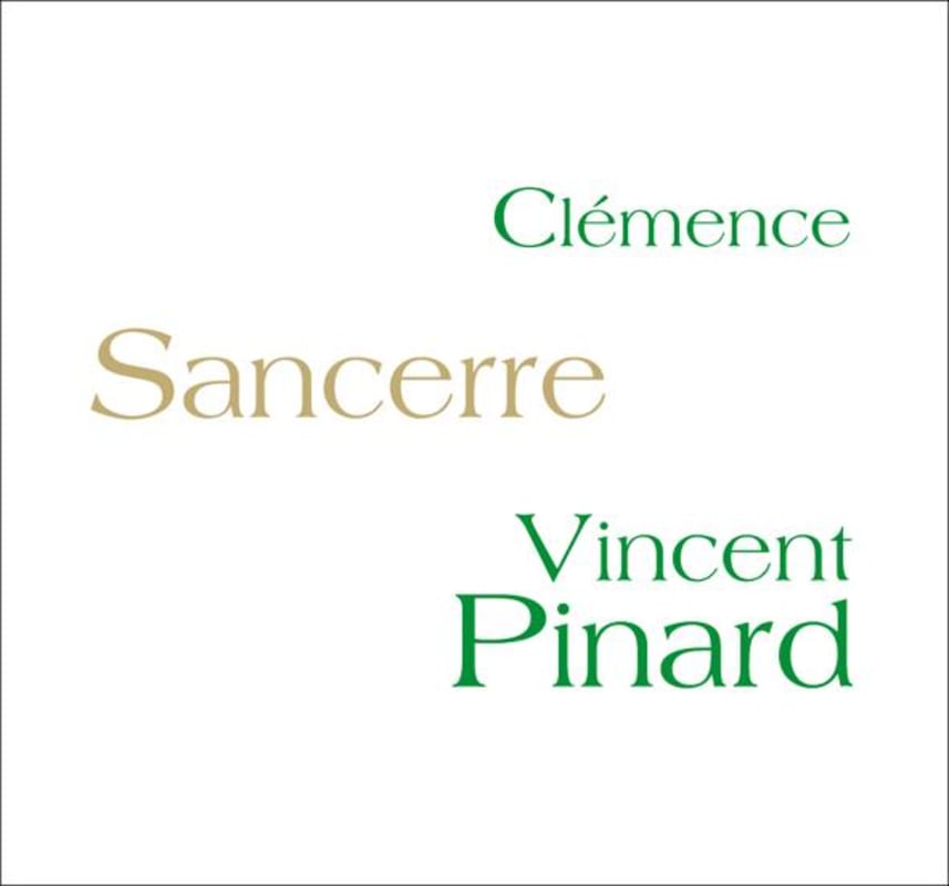 Domaine Vincent Pinard Sancerre Clemence 2014 Front Label