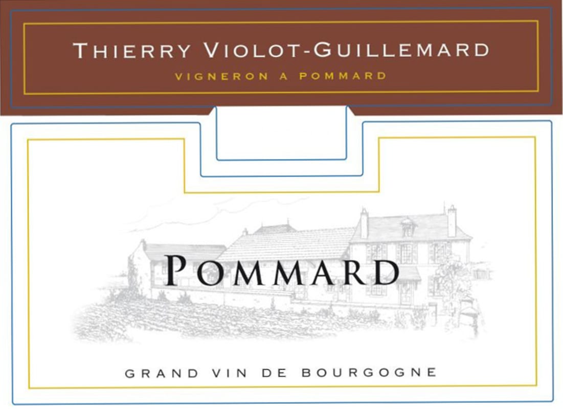 Thierry Violot-Guillemard Pommard 2013 Front Label
