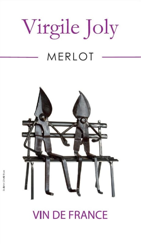 Domaine Virgile Joly Languedoc Roussillon Merlot 2013 Front Label