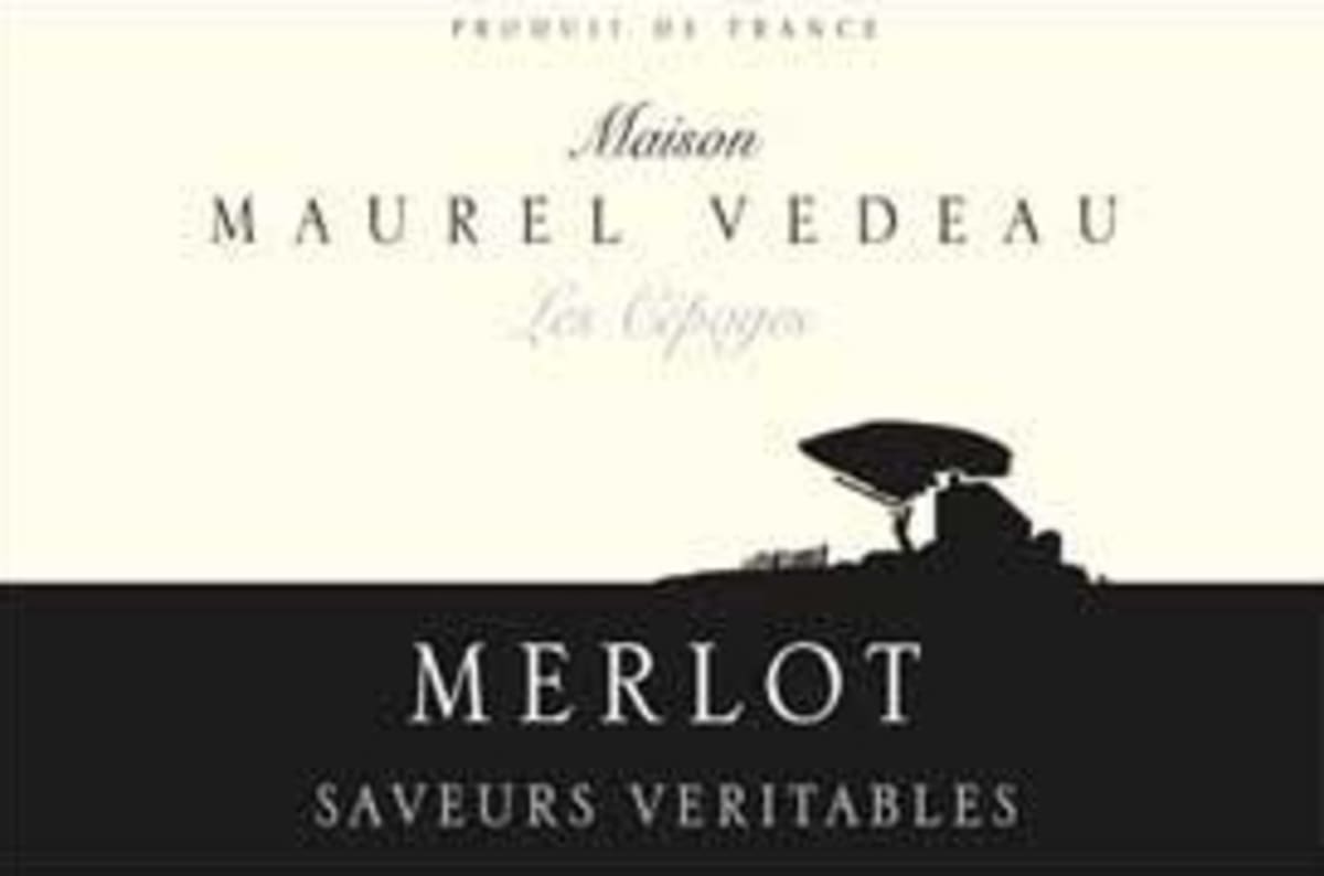 Domaines Bonfils Maurel Vedeau Saveurs Veritables Merlot 2004 Front Label