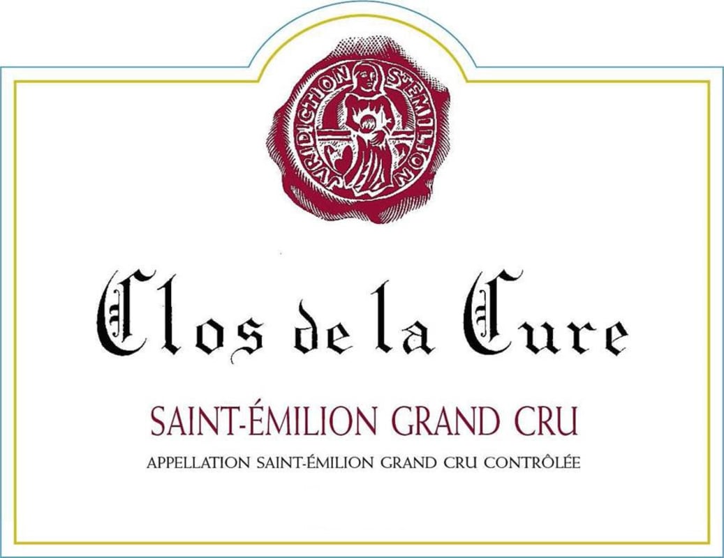 Domaines Bouyer Clos de la Cure 2011 Front Label