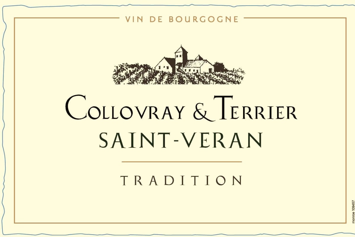 Domaines Collovray & Terrier Saint-Veran Tradition 2013 Front Label