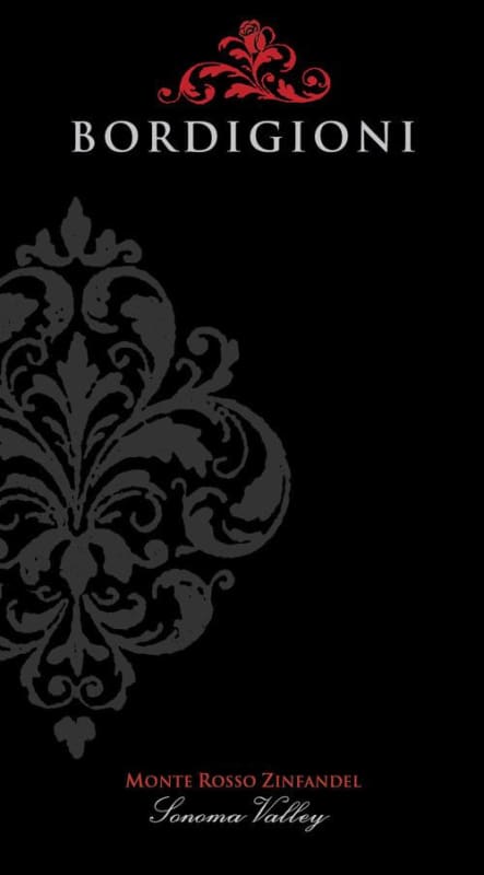 Annadel Estate Winery Bordigioni Monte Rosso Zinfandel 2011 Front Label