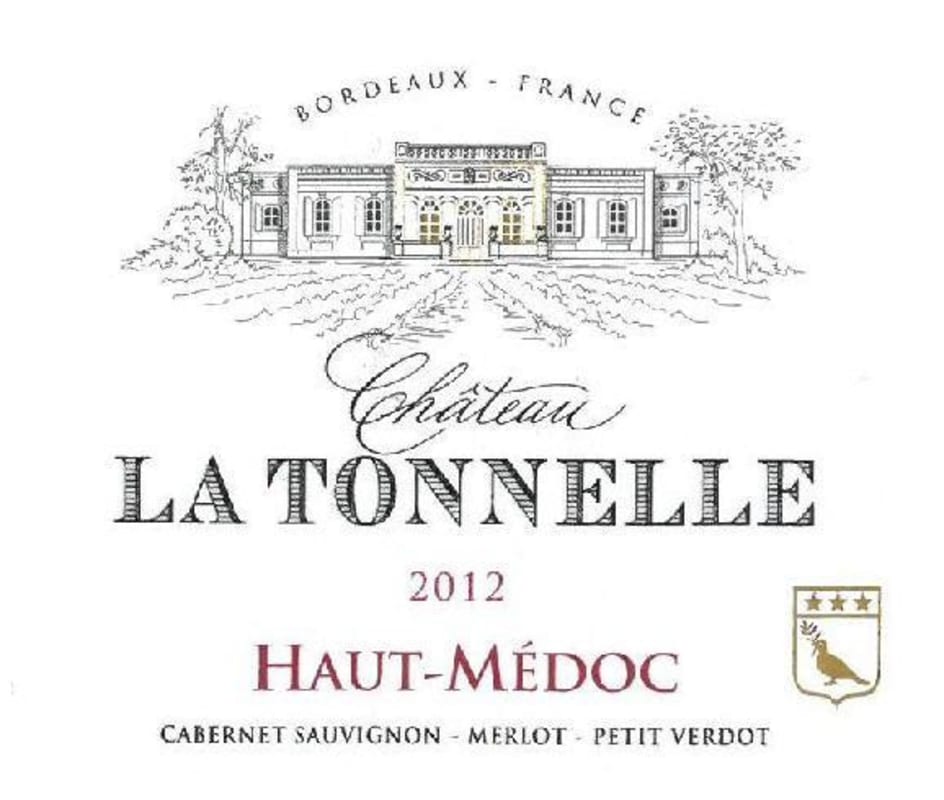 Domaines Fabre Chateau La Tonnelle 2012 Front Label