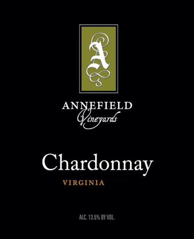 Annefield Vineyards Annefield Chardonnay 2012 Front Label