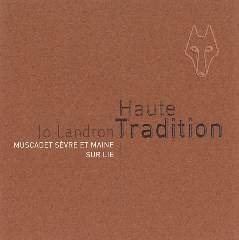 Jo Landron Muscadet Sevre et Maine Sur Lie Haute Tradition Cuvee 2014 Front Label