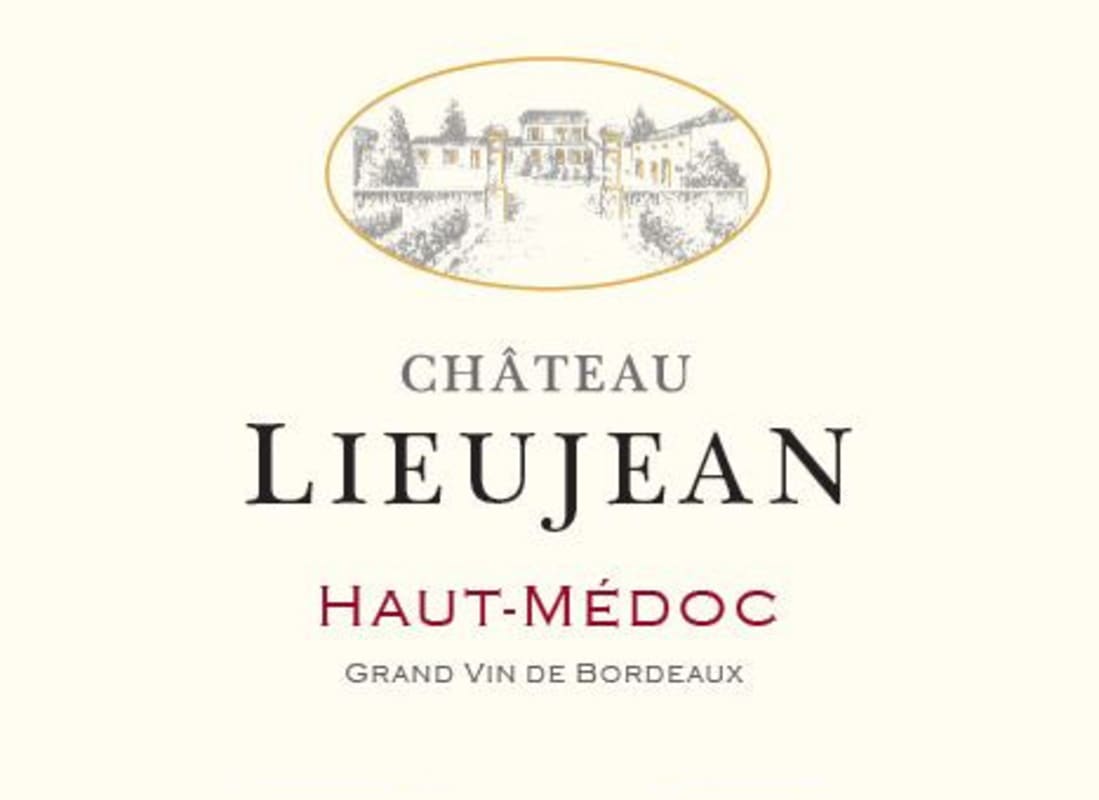Domaines Lapalu Chateau Lieujean 2007 Front Label
