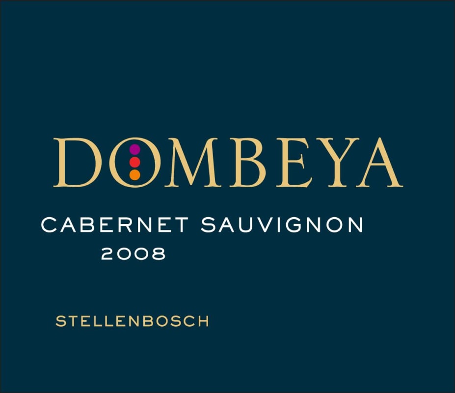 Dombeya Wines Cabernet Sauvignon 2008 Front Label