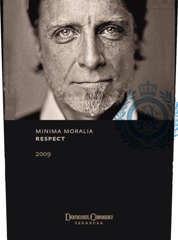 Domeniul Coroanei Segarcea Minima Moralia Respect 2009 Front Label