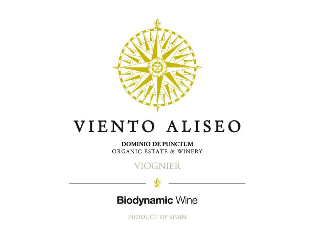 Dominio de Punctum Viento Aliseo Blanco 2014 Front Label