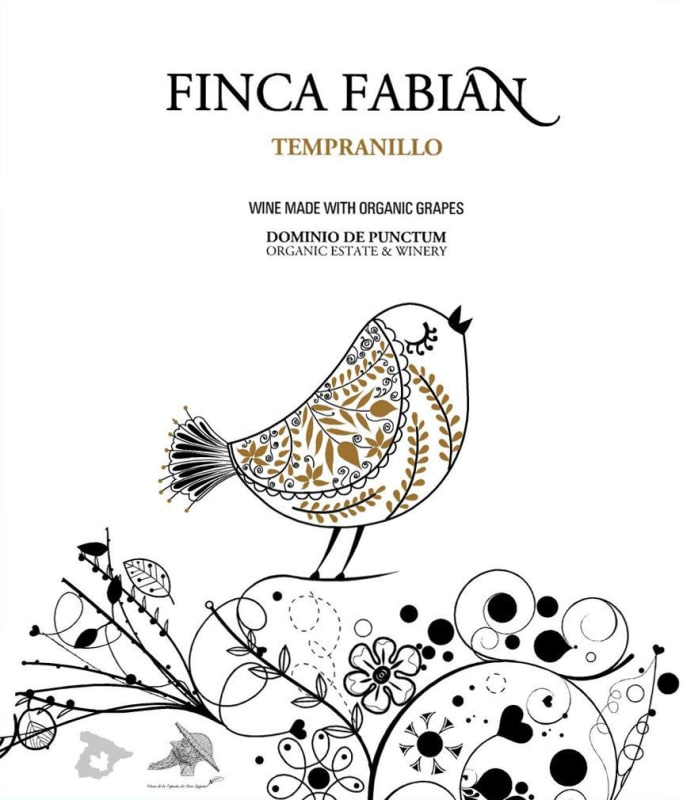 Dominio de Punctum Finca Fabian Tempranillo 2012 Front Label