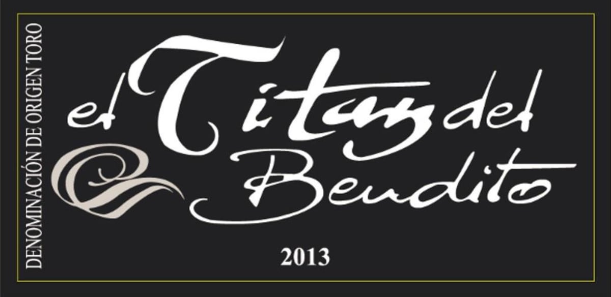 Dominio del Bendito El Titan del Bendito 2013 Front Label