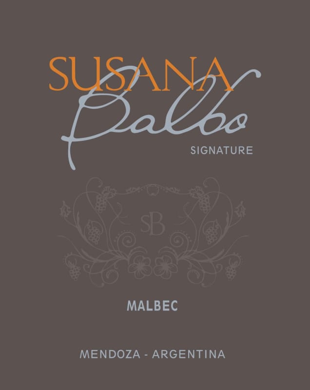 Dominio del Plata Susana Balbo Signature Malbec 2014 Front Label