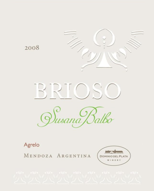 Dominio del Plata Susana Balbo Brioso 2008 Front Label