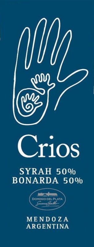 Dominio del Plata Crios de Susana Balbo Syrah Bonarda 2014 Front Label