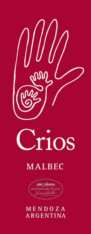 Dominio del Plata Crios de Susana Balbo Malbec 2012 Front Label