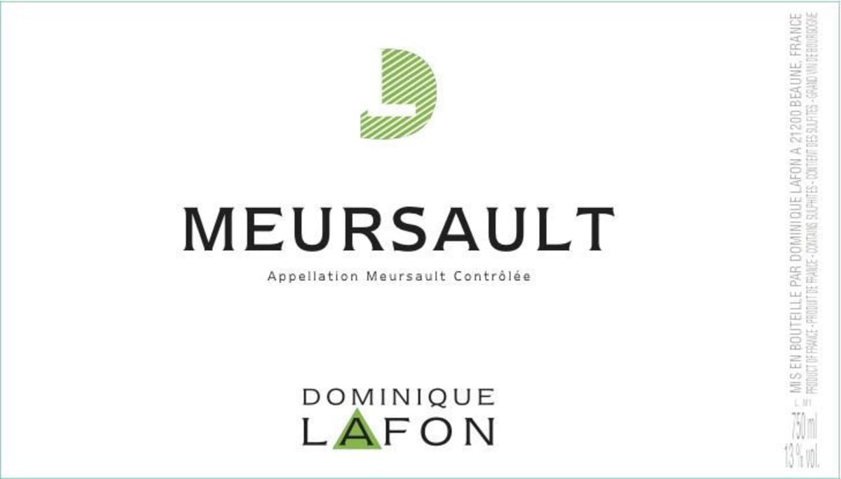 Domaine des Comtes Lafon Meursault 2013 Front Label