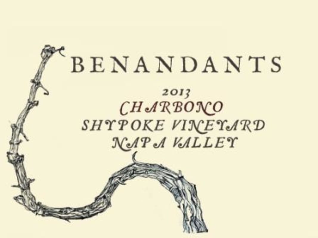 Arbe Garbe Benandants Shypoke Vineyard Charbono 2013 Front Label