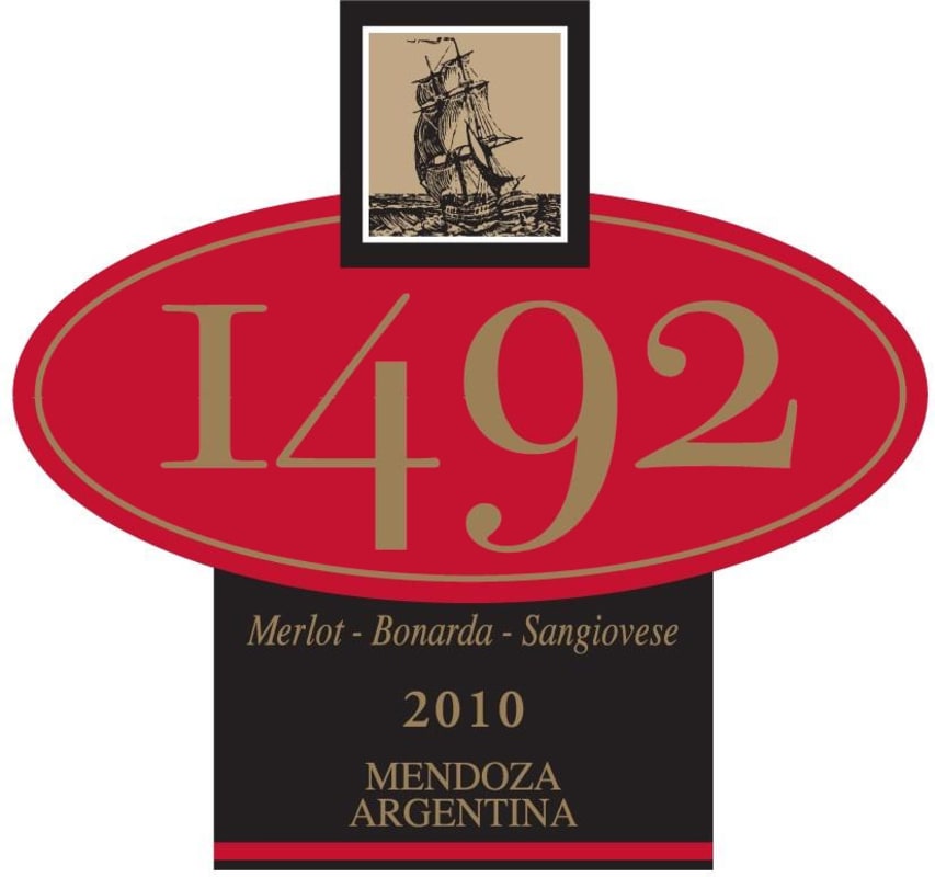 Don Cristobal 1492 Red Blend 2010 Front Label