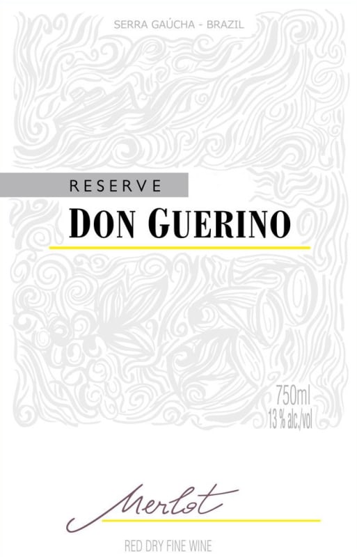 Don Guerino Reserva Merlot 2013 Front Label