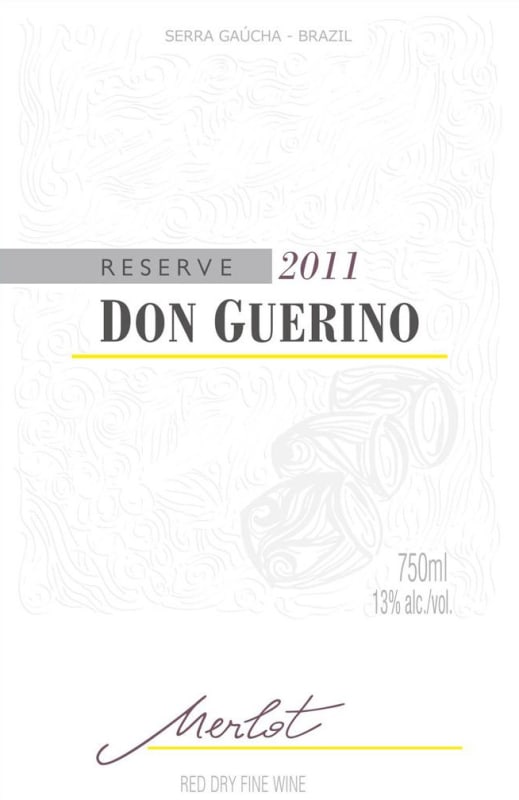 Don Guerino Reserva Merlot 2011 Front Label