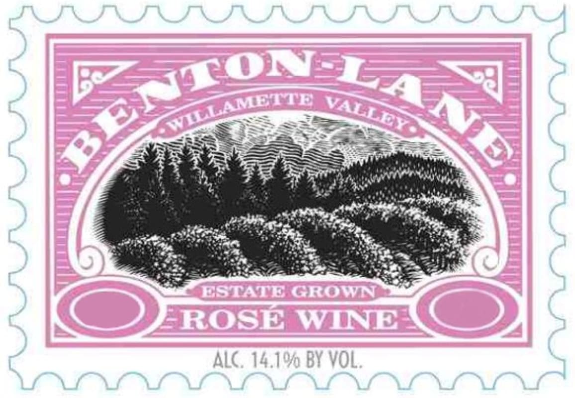 Benton Lane Rose 2015 Front Label