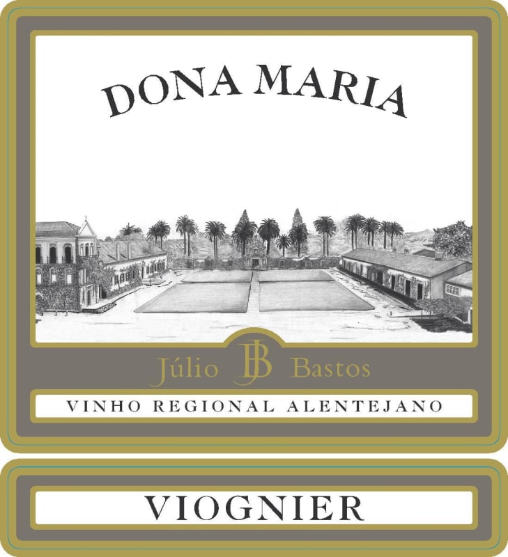 Dona Maria Viognier 2014 Front Label