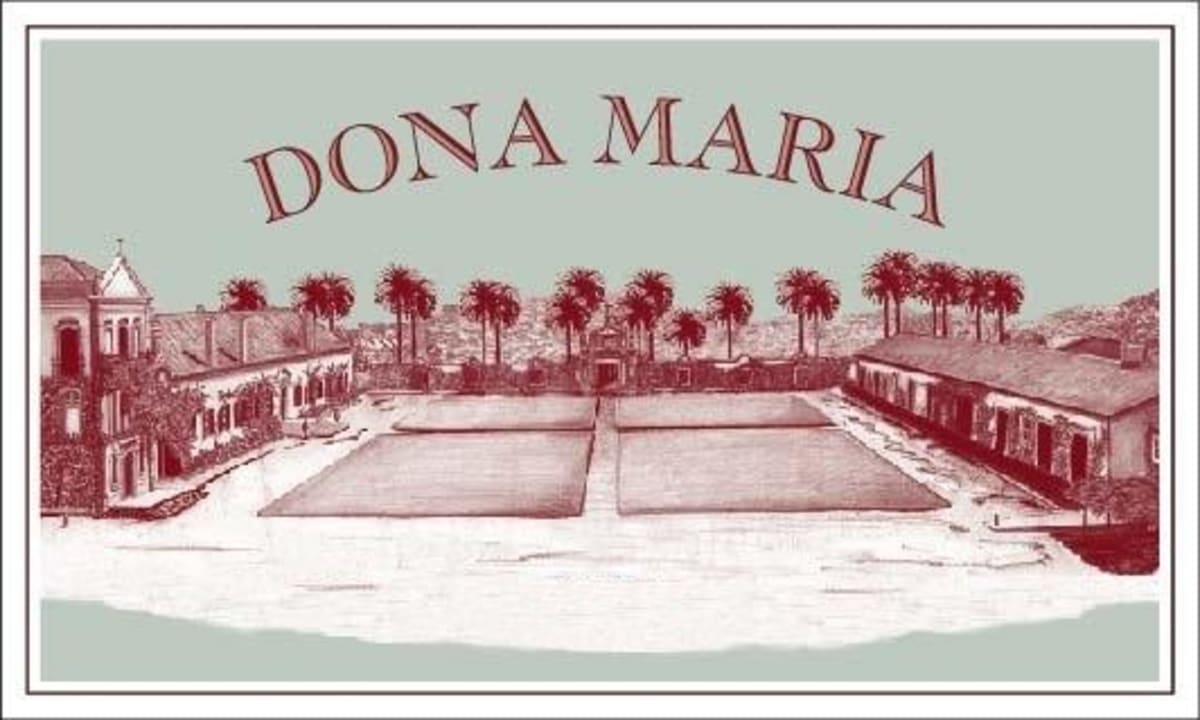 Dona Maria Tinto 2008 Front Label