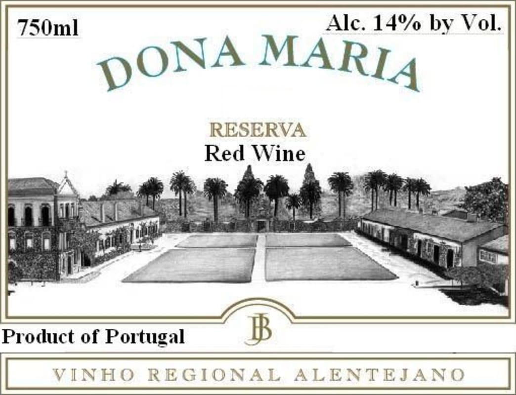 Dona Maria Reserva 2007 Front Label
