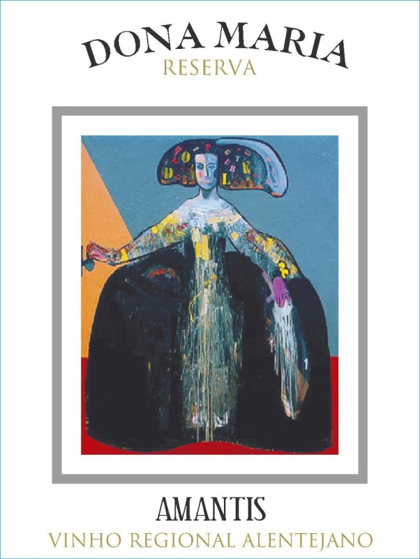 Dona Maria Amantis Reserva Branco 2014 Front Label